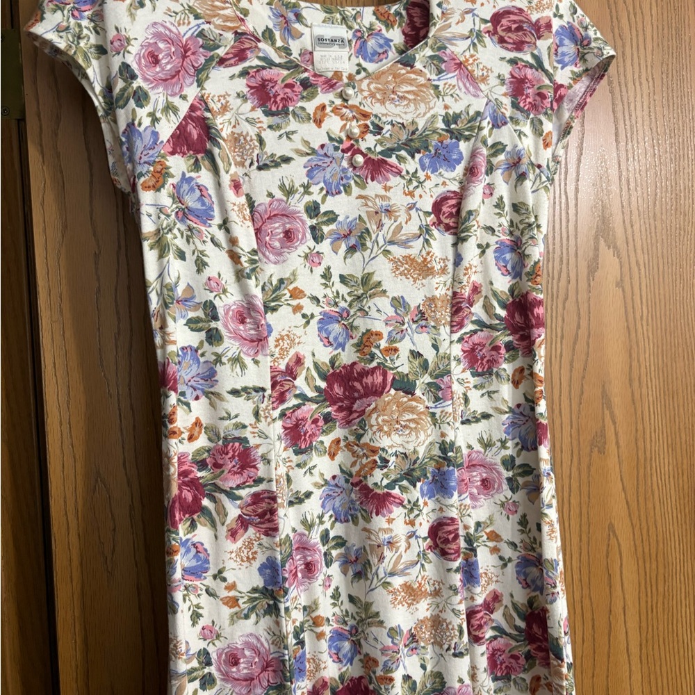 Floral Print Women's Dress